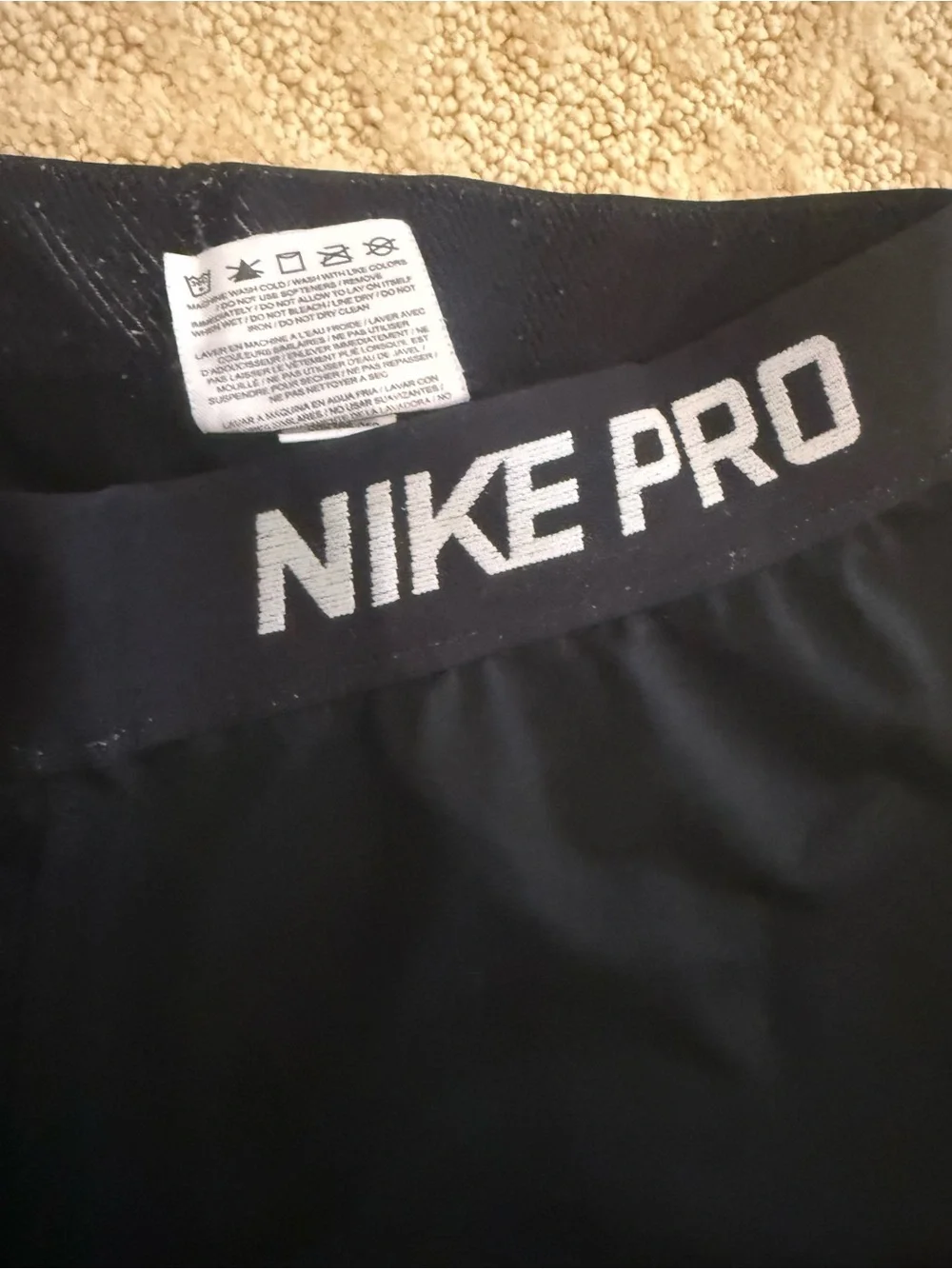 Nike Black Kids' Training Capri Leggings